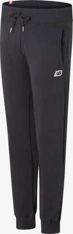 new balance Pants in Black: front
