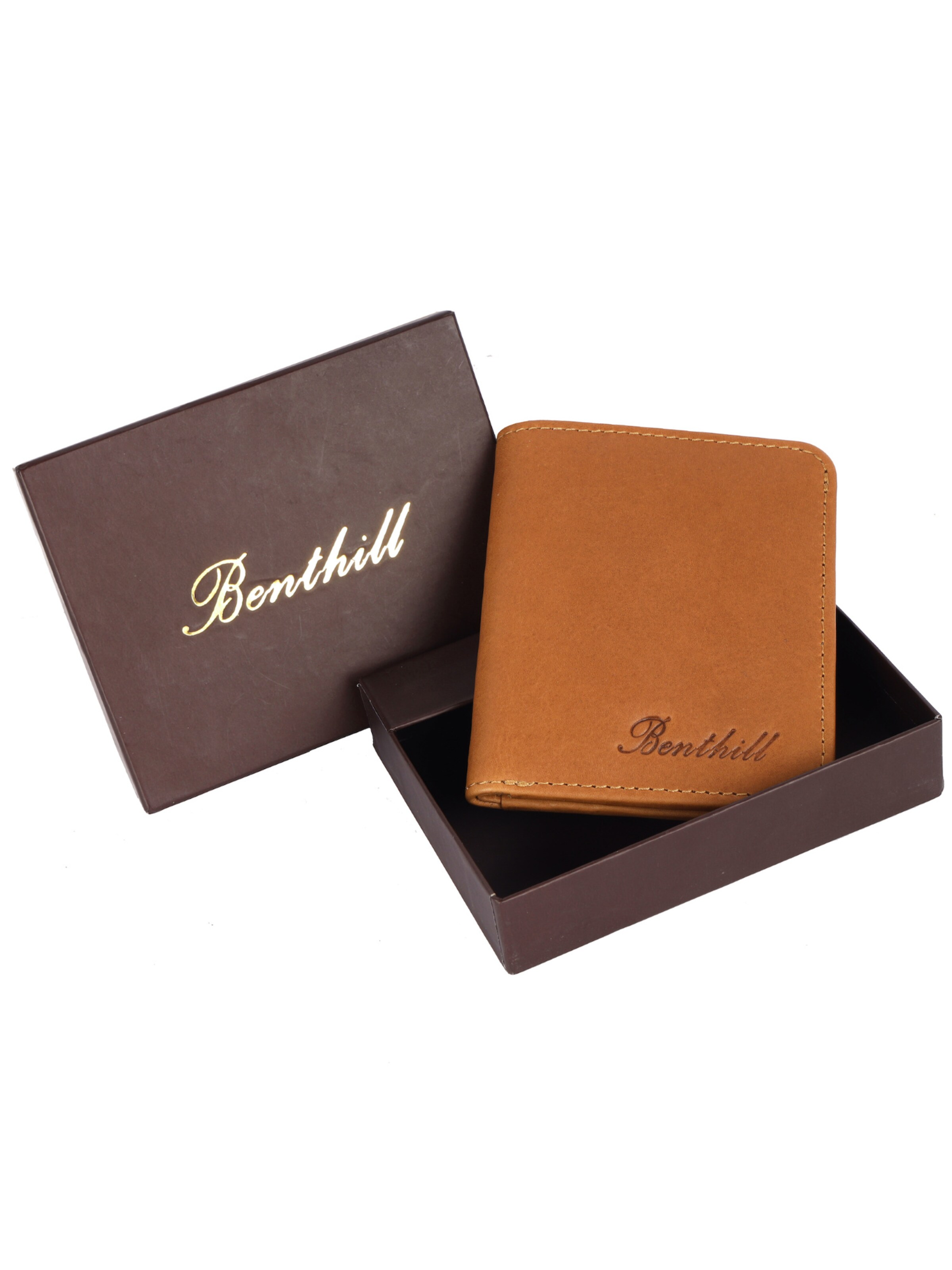 Benthill Wallet 'Slim - Mini' in Brown