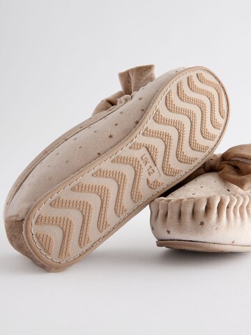 Next - Zapatillas de casa en beige