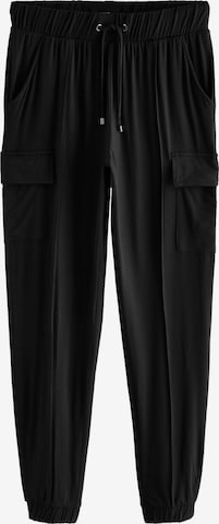 Next Cargo trousers in Black: front
