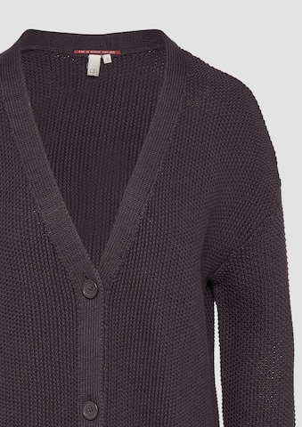 QS Gebreid vest in Lila