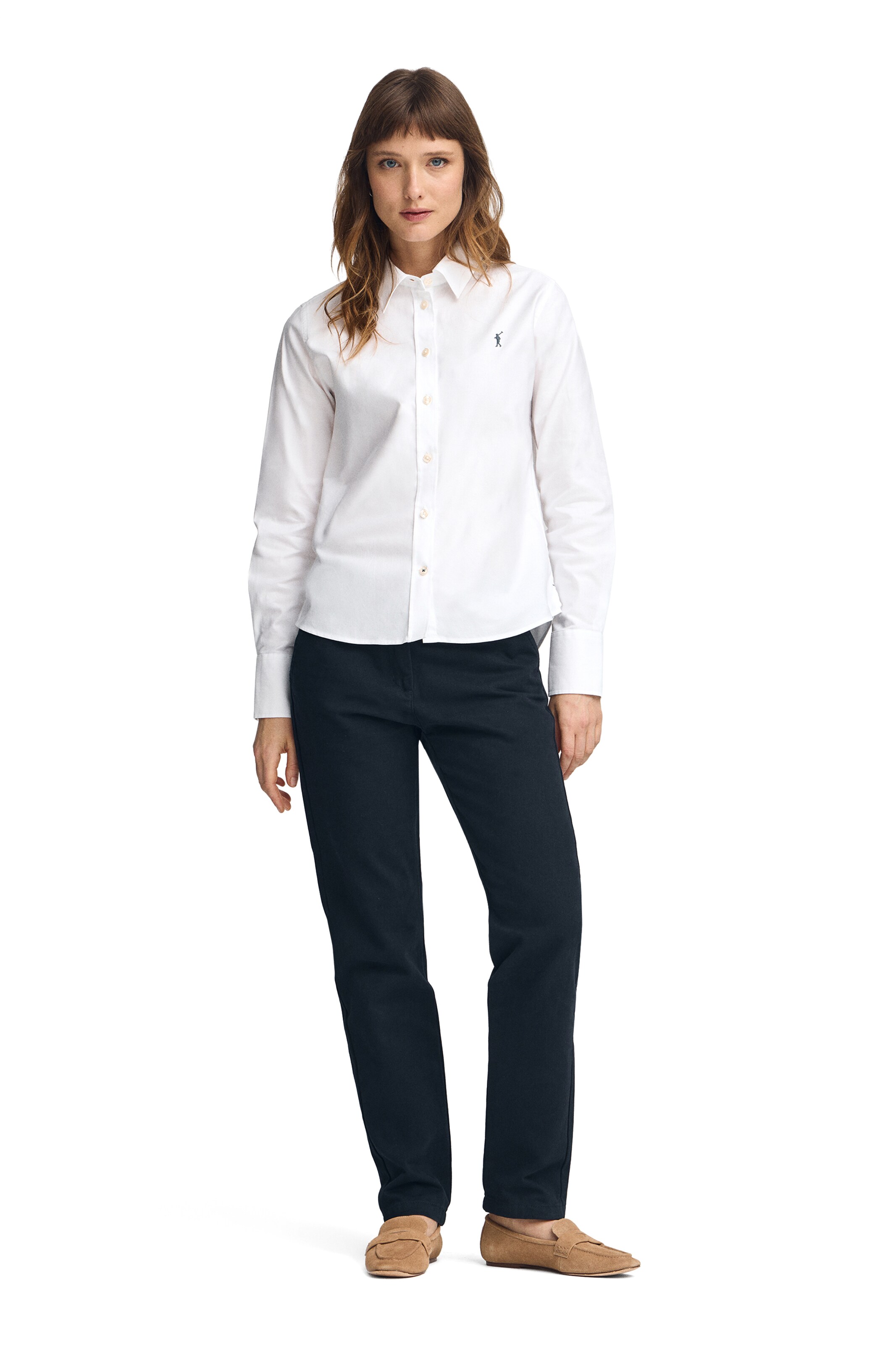 Polo Club Blouse in White