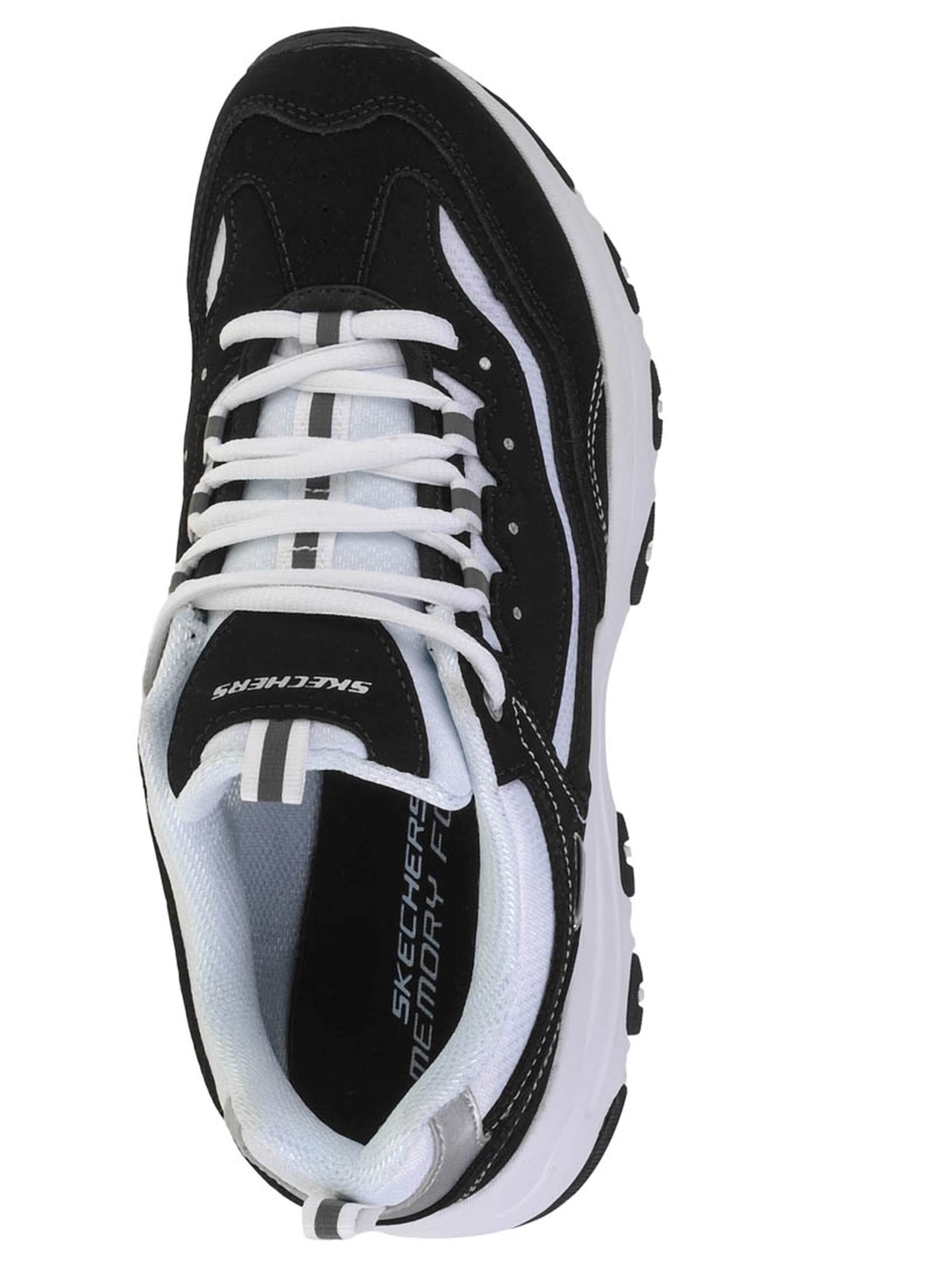 SKECHERS Sneakers laag 'I-Conik' in Zwart