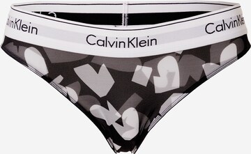 Calvin Klein Underwear Kalhotky – černá: přední strana