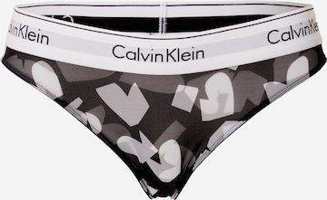 Calvin Klein Underwear Panty in Black: front