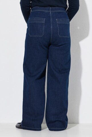 Ulla Popken Regular Jeans in Blauw