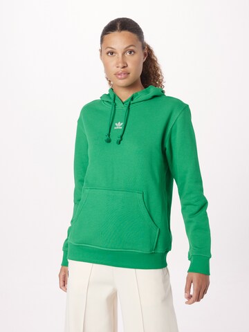 ADIDAS ORIGINALS Sweatshirt 'Adicolor Essentials ' in Grün: predná strana