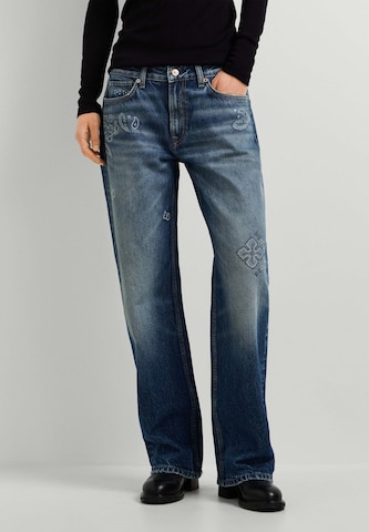 Loosefit Jeans con pieghe di Pepe Jeans in blu: frontale