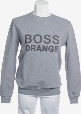 BOSS Orange Sweatshirt & Zip-Up Hoodie in XS in Grey: front