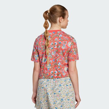 ADIDAS ORIGINALS Shirt 'Adidas Originals x Liberty London' in Red