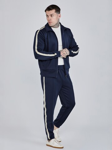 Veste de survêtement SikSilk en bleu