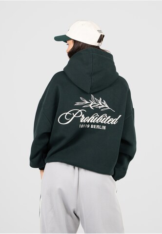 Prohibited Sweatshirt 'Leaf' in Green