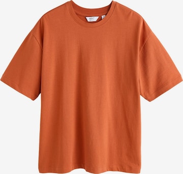 T-Shirt Next en orange : devant
