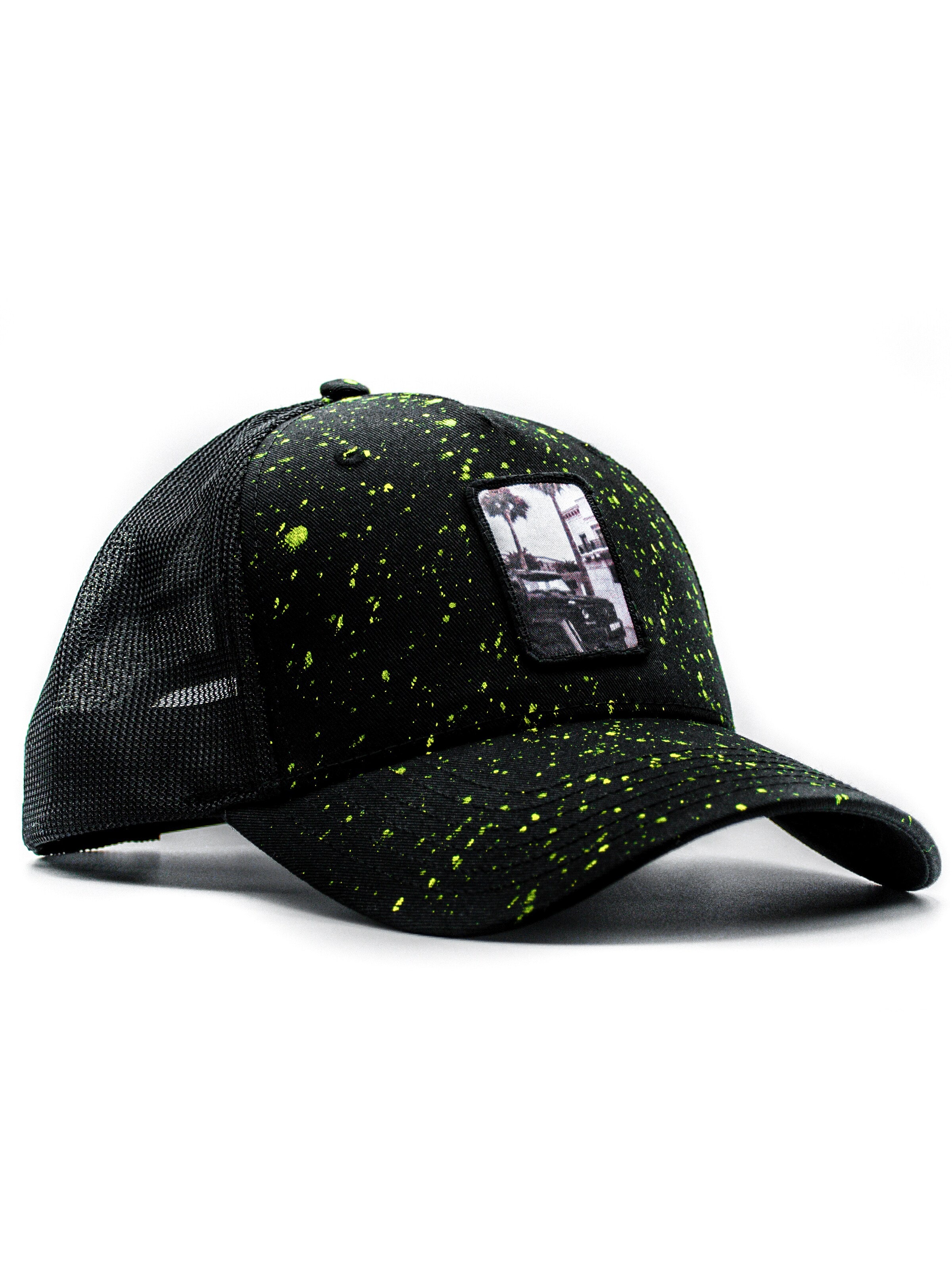 Cappello da baseball 'Wagon premium' di Be52 in giallo