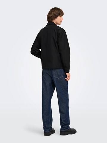 Only & Sons Between-Season Jacket 'ONSRAMOS' in Black