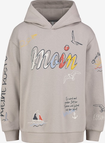 Sublevel Sweatshirt in Grau: Vorderseite