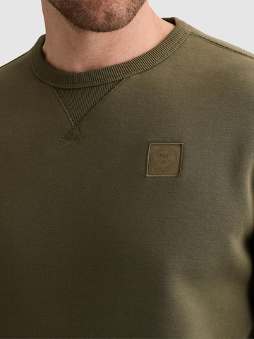 Sweat-shirt 'Sweatshirt with raglan sleeves and flight pocket' PME Legend en vert