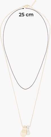 Calvin Klein Łańcuszek 'REFINE' w kolorze srebrny