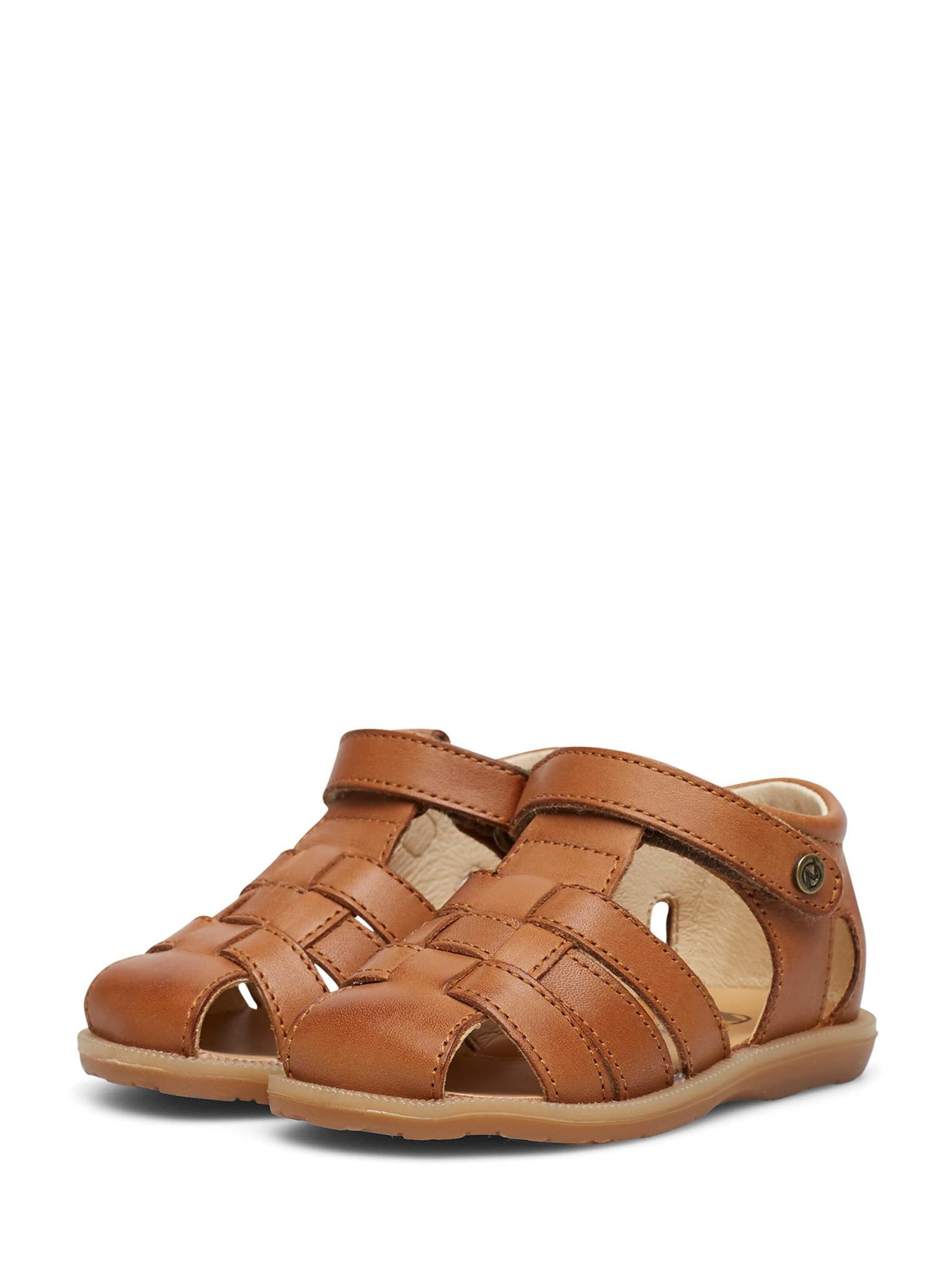 NATURINO Open schoenen 'ZAFFIRO' in Bruin