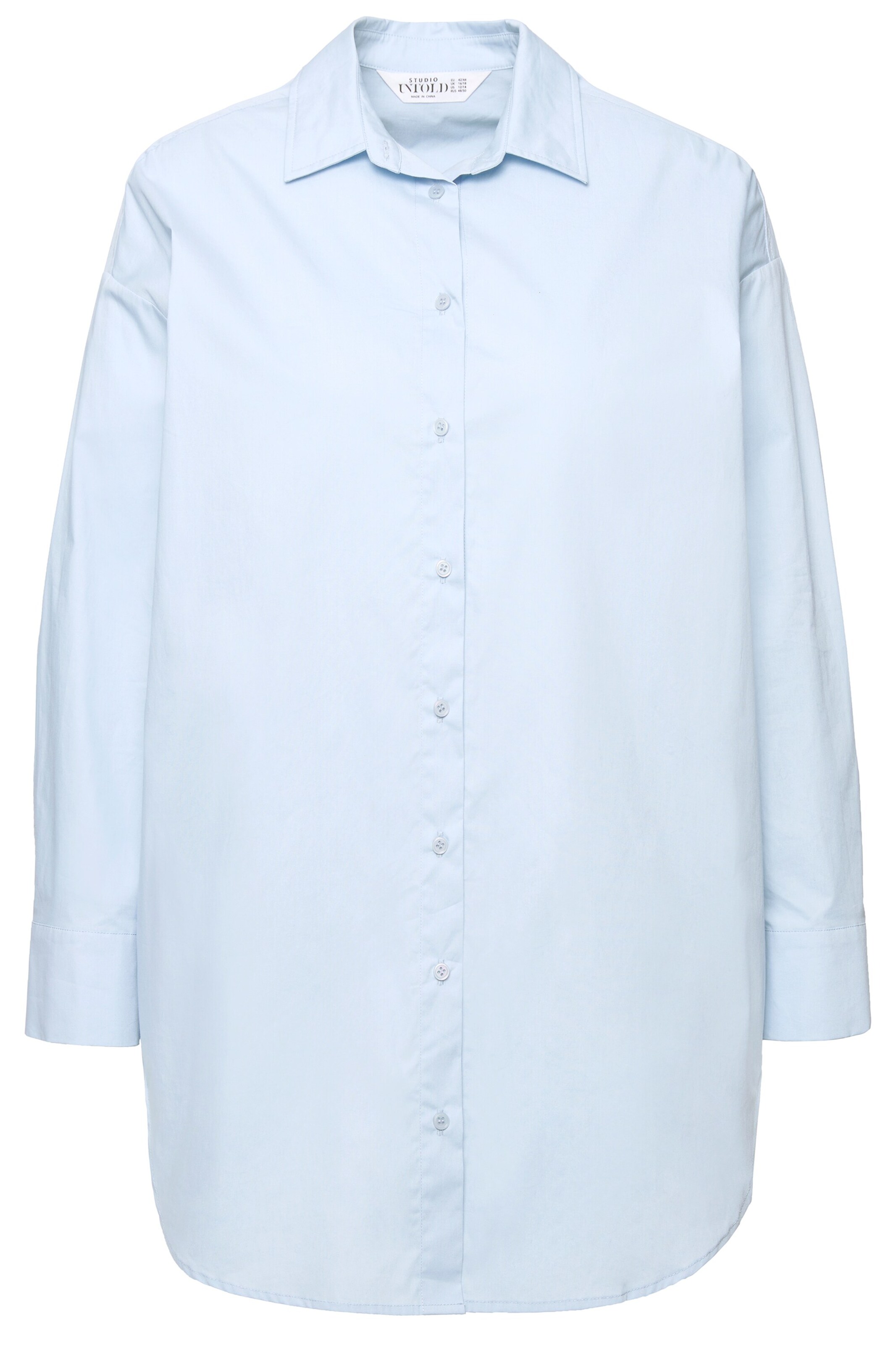 Studio Untold Bluse in Blau: Vorderseite