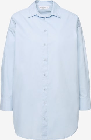 Studio Untold Blouse in Blauw: voorkant