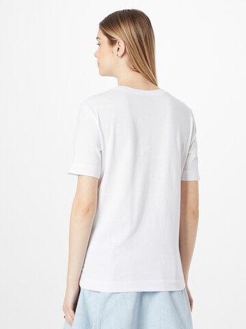 T-shirt Love Moschino en blanc