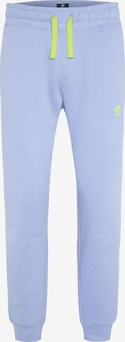 Polo Sylt Tapered Pants in Blue: front