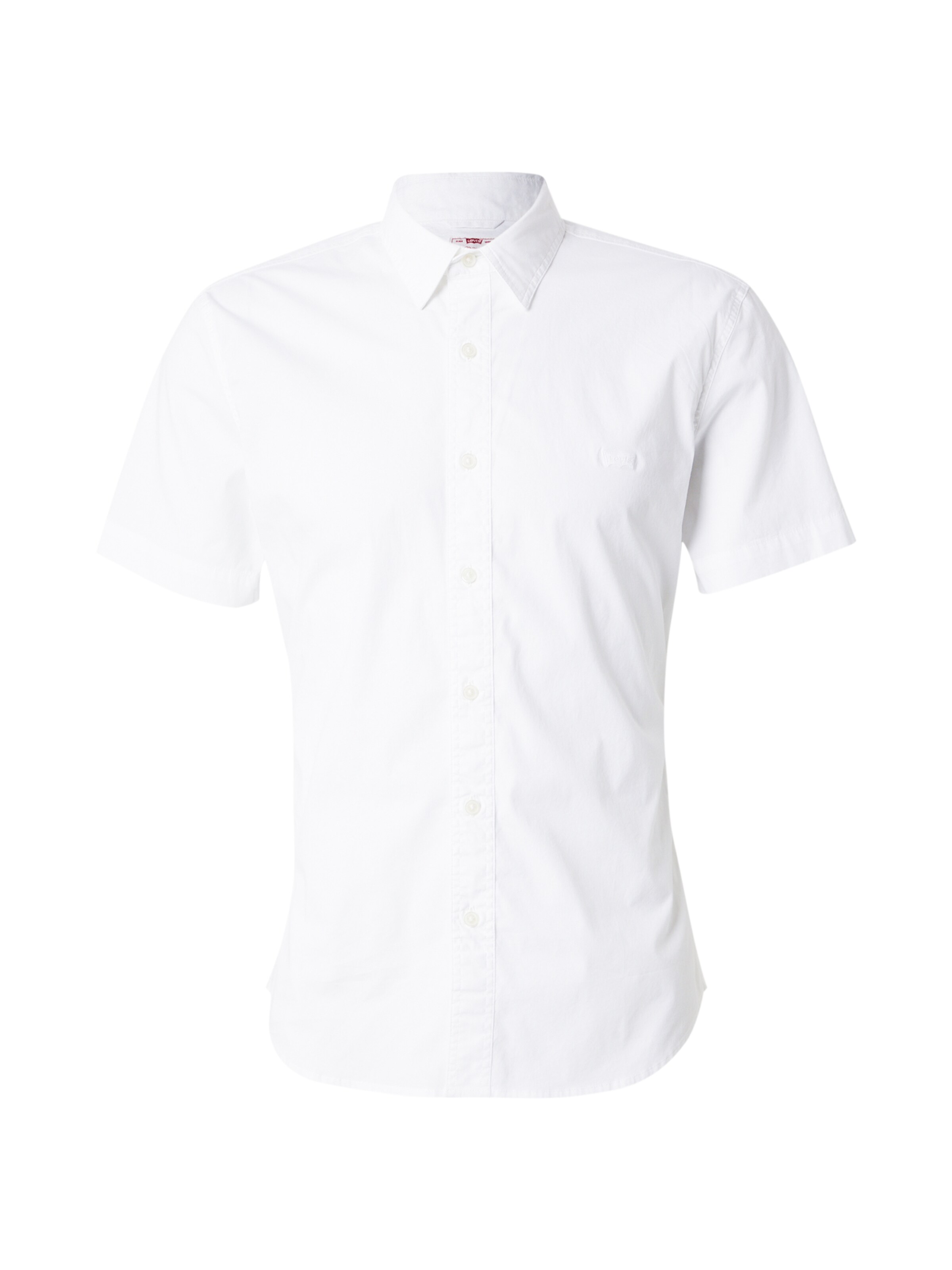 LEVI'S ® Klasický střih Košile 'BATTERY' – bílá: přední strana