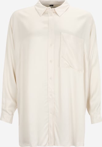 River Island Plus Blouse in Beige: front
