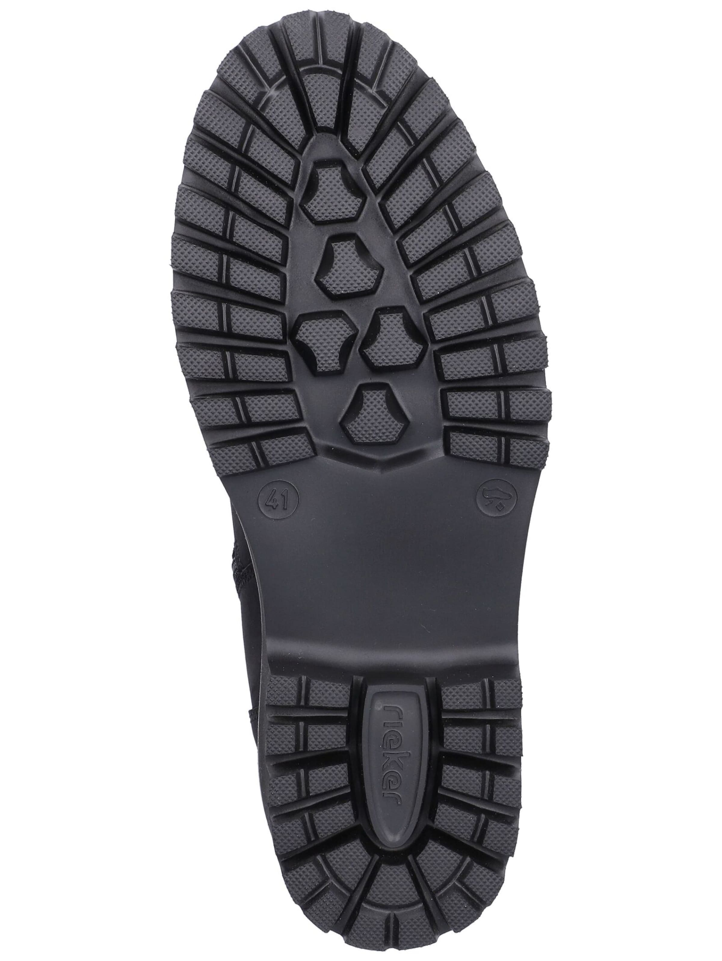 Rieker Schnürboots in Schwarz