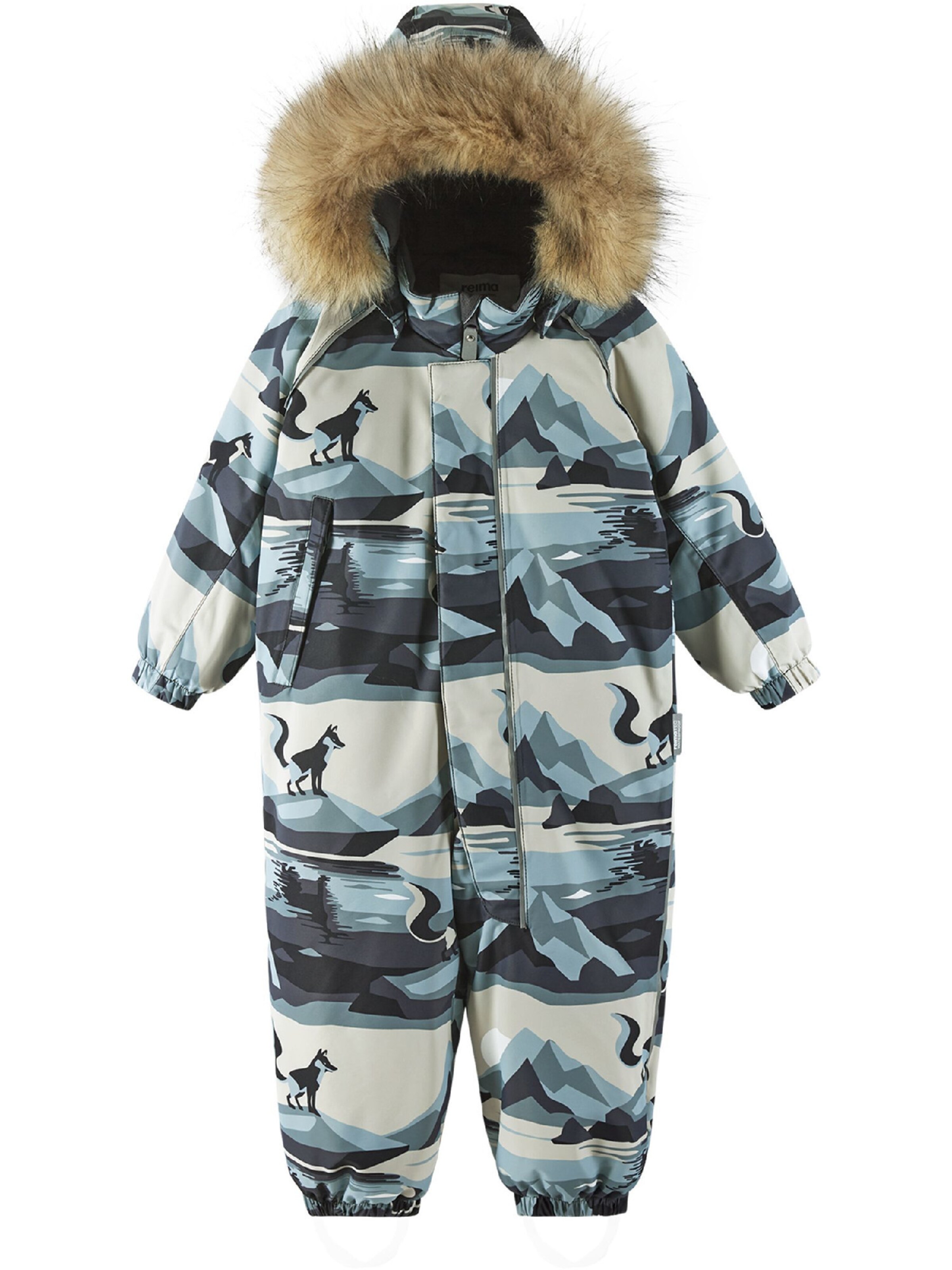 Reima Functioneel pak 'Lappi' in Beige