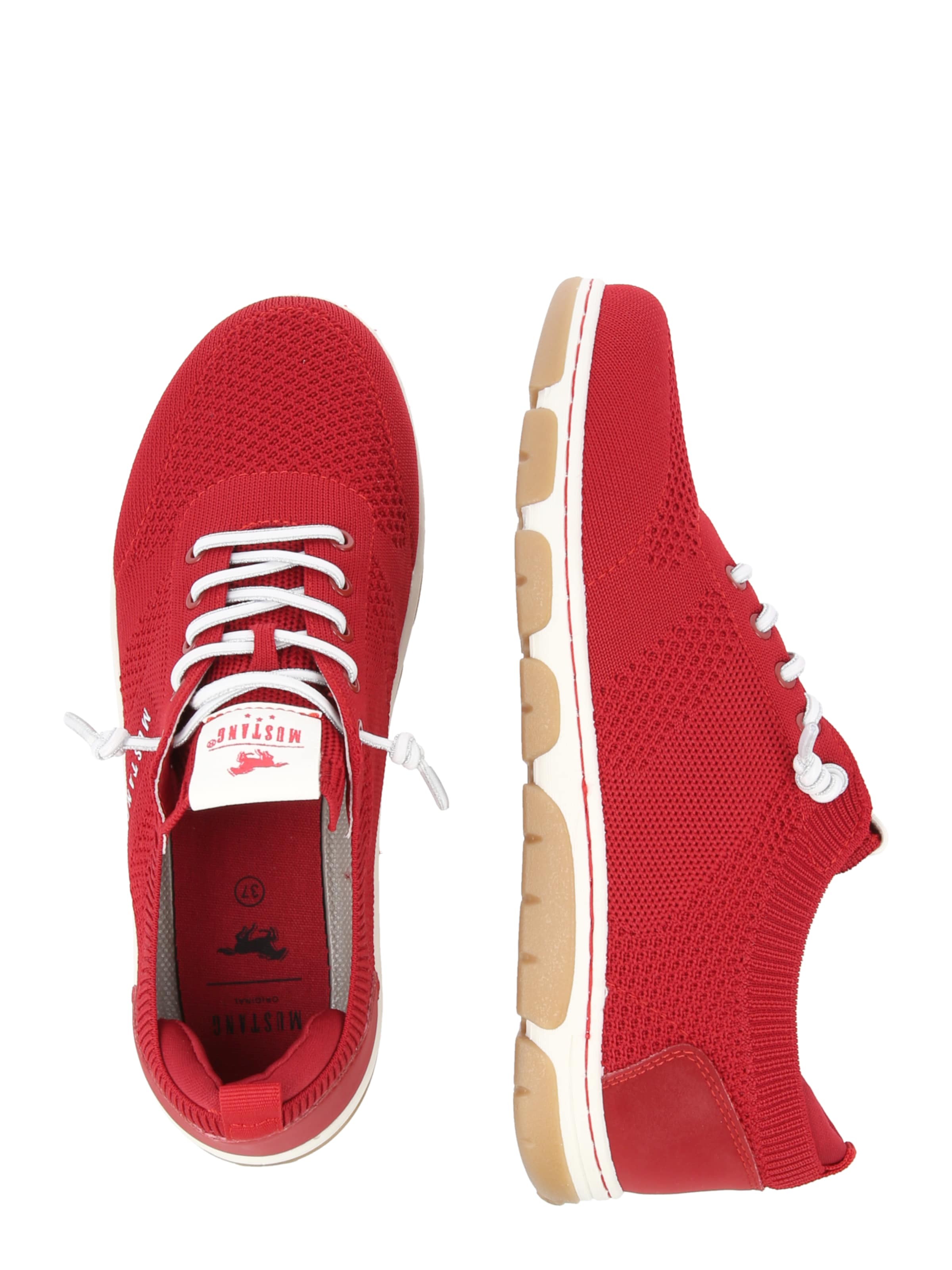MUSTANG Sneaker low i rød