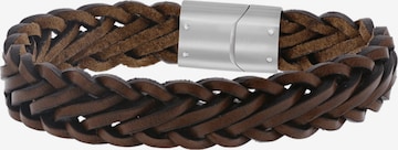 Bracelet 'Urban Story' Lucardi en marron : devant