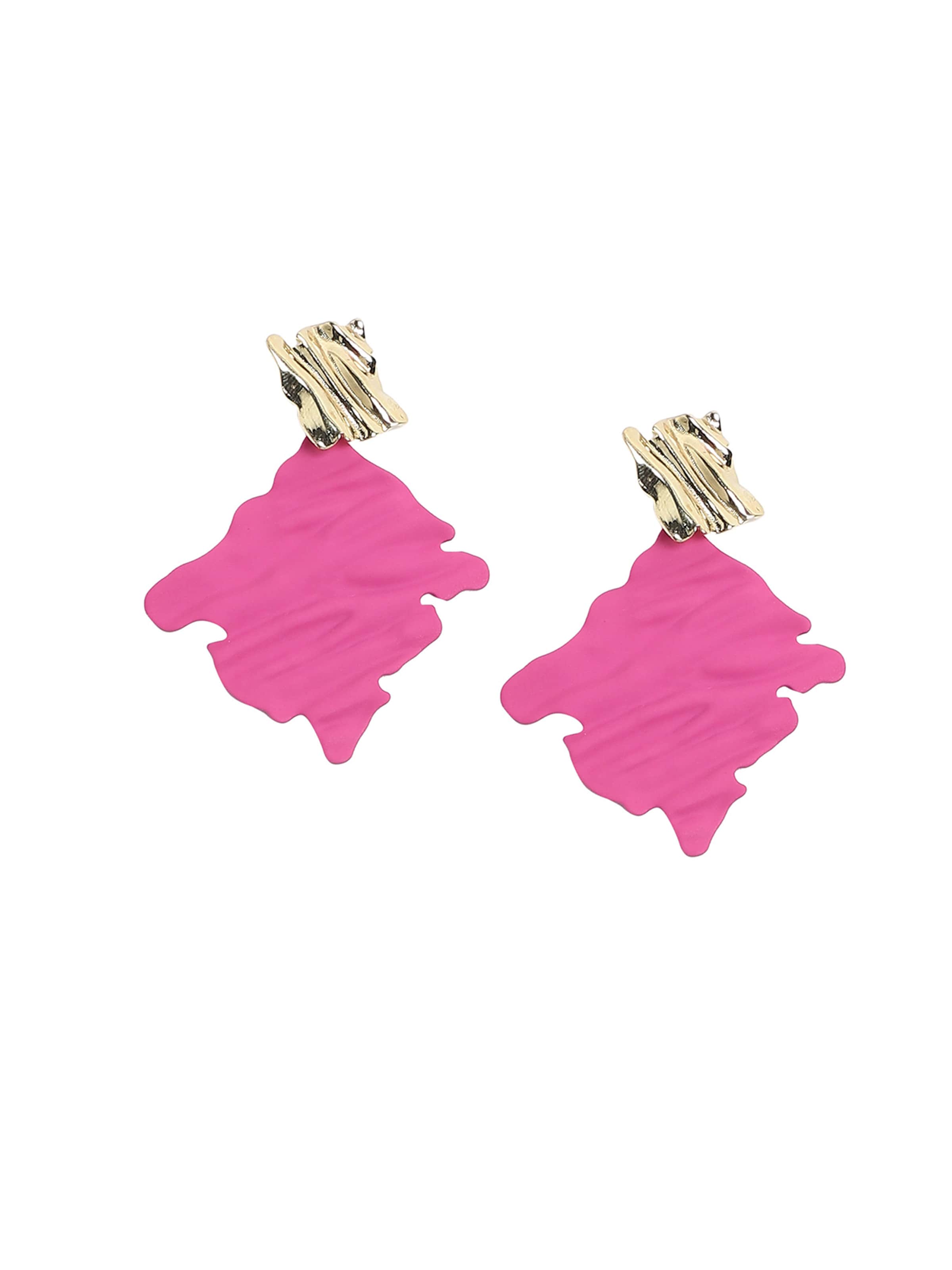 SOHI Серьги ' Suganti ' в Ярко-розовый: спереди