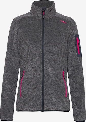 CMP Funktionsfleecejacke in Grau: Vorderseite