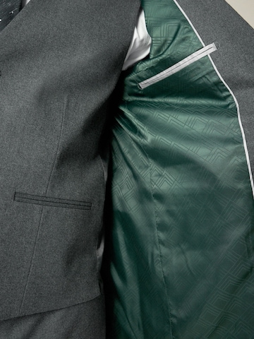 Next Slim fit Kavaj i grå