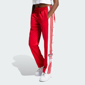 Loosefit Pantaloni 'Adibreak' de la ADIDAS ORIGINALS pe roșu: față