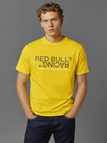 Red Bull Racing x Pepe Jeans T-Shirt in Gelb