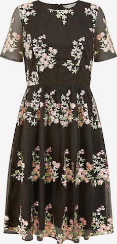 Yumi - Vestido en negro: frente