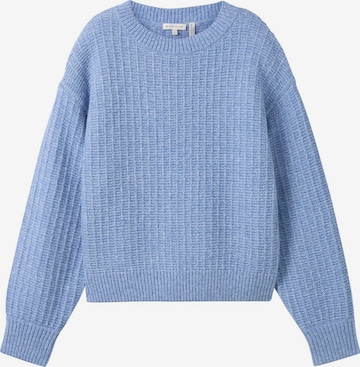 TOM TAILOR Sweater in Blue: front