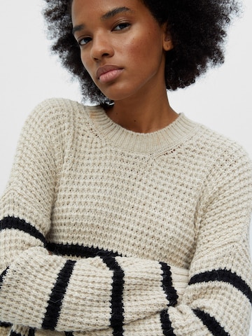 Pull&Bear Sweater in Beige