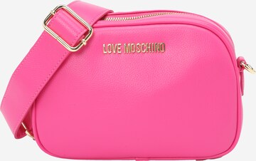 Geantă de umăr de la Love Moschino pe roz