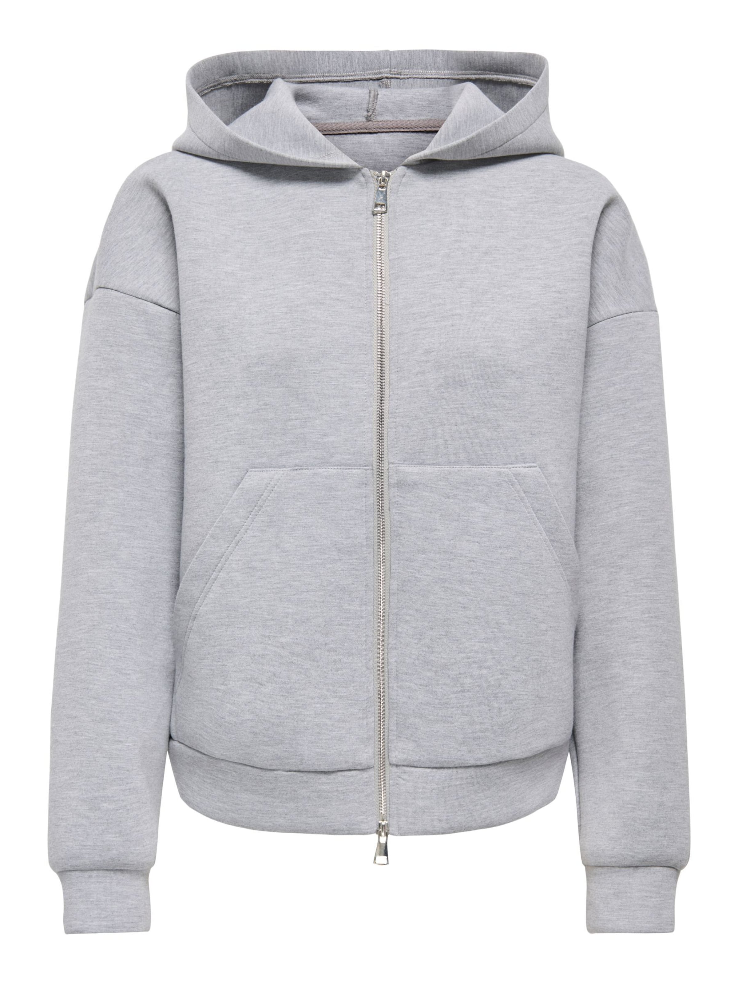 Veste de survêtement 'JDYSabrina' JDY en gris : devant