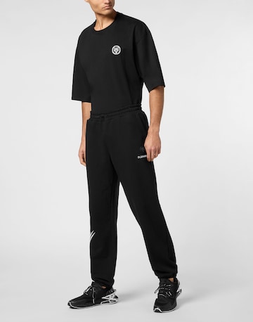 Plein Sport Loosefit Broek 'Scratch' in Zwart