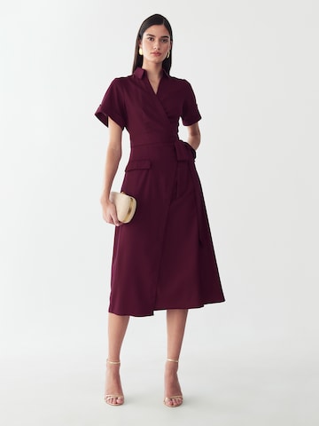 Willa - Vestido 'ISRA' en rojo