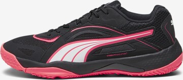 PUMA Athletic Shoes in Black: front