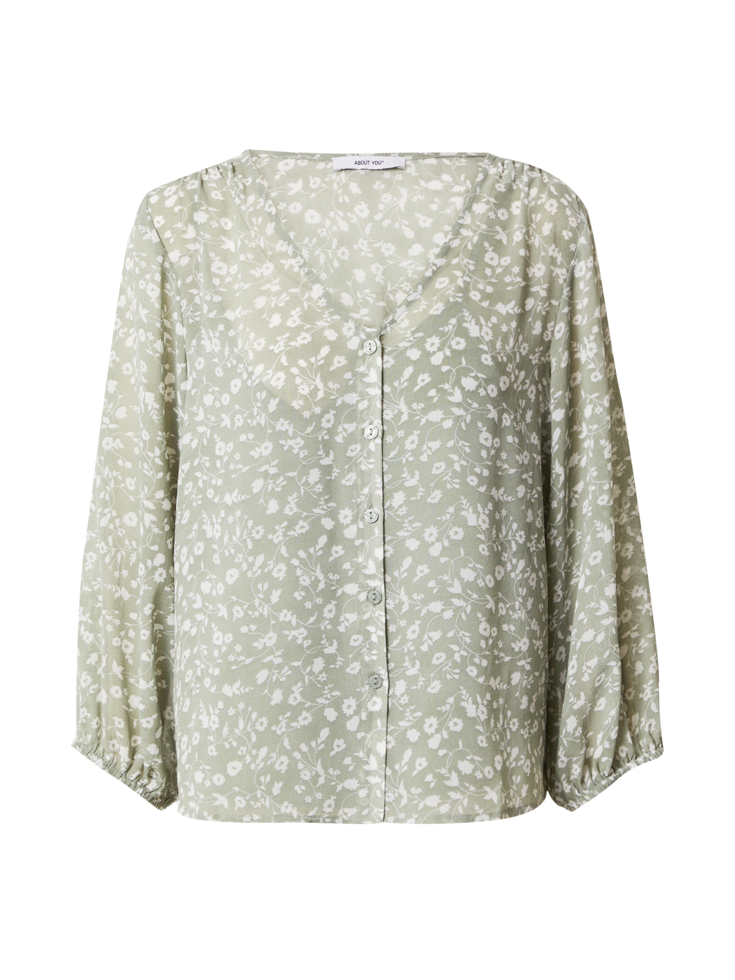 Camicia da donna 'Marissa' di ABOUT YOU in verde: frontale