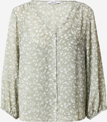 ABOUT YOU Blouse 'Marissa' in Groen: voorkant