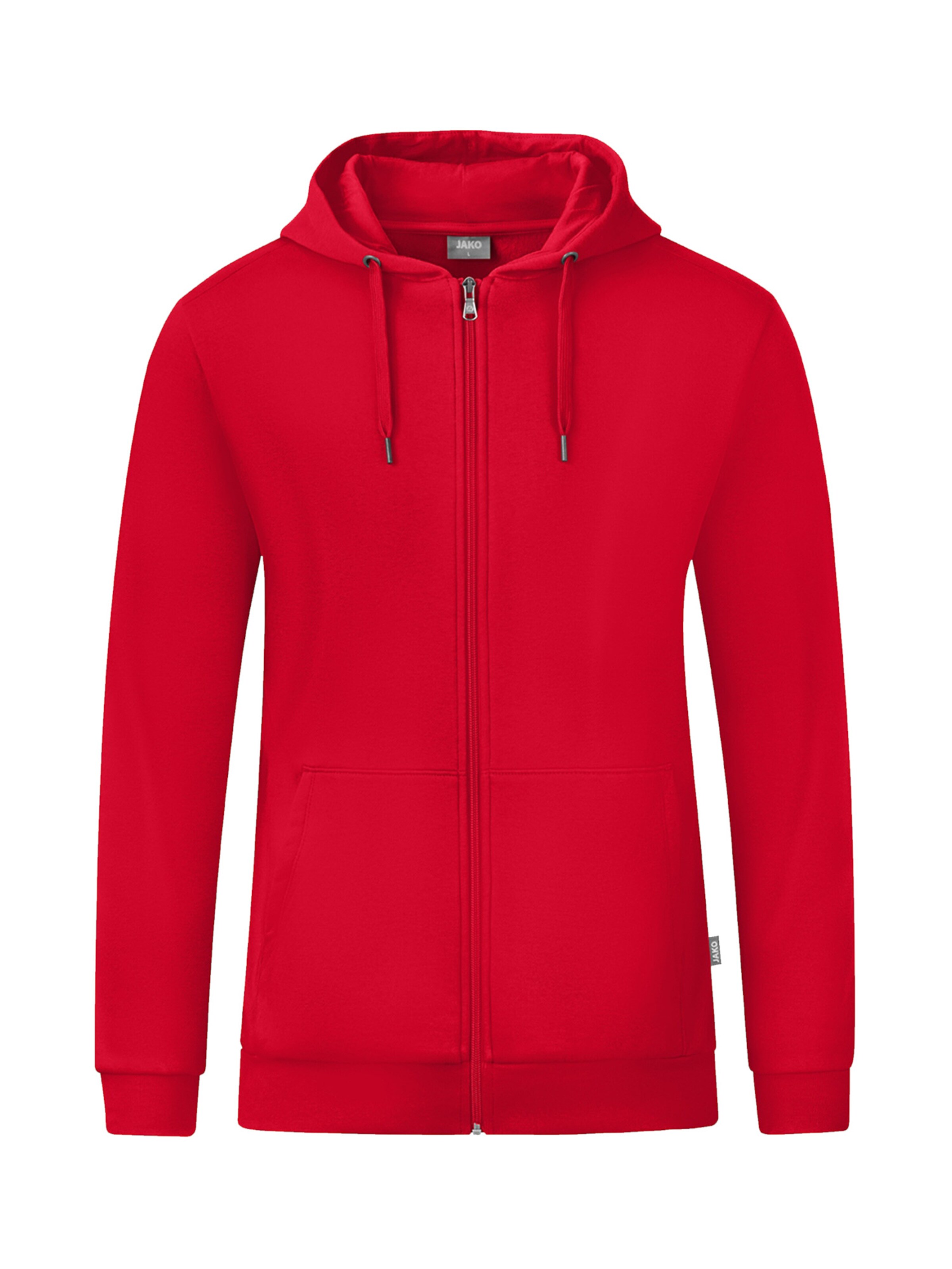 JAKO Sportsweatjacke in Rot: Vorderseite