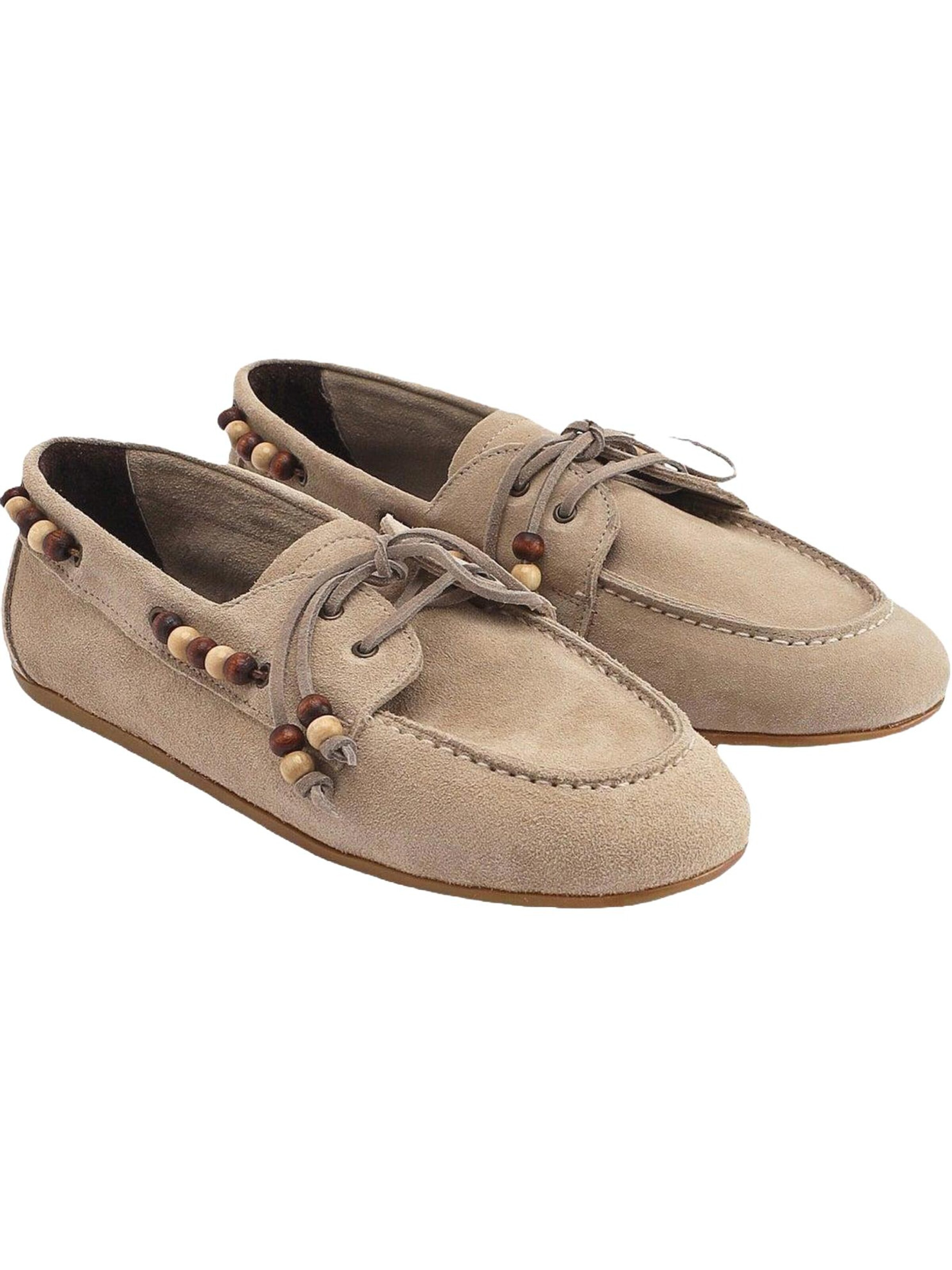 Limoya Schnürschuh 'Liah'‌ in Beige
